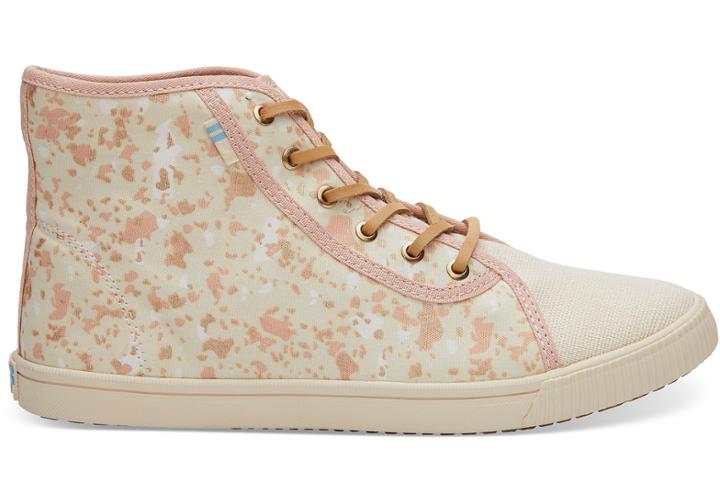 Toms Natural Metallic Granite Fleck Women's Camarillo Sneakers