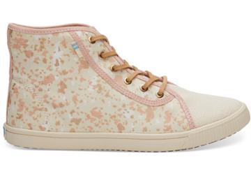 Toms Natural Metallic Granite Fleck Women's Camarillo Sneakers