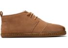 Toms Toffee Suede Crepe And Shearling Women's Botas