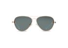 Toms Toms Maverick Gold Polarized Sunglasses With Green Grey Lens
