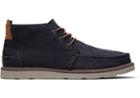 Toms Black Washed Canvas Men's Chukka Boots