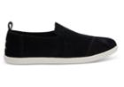 Toms Toms Black Suede Men's Deconstructed Alpargatas Shoes - Size 7