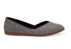 Toms Toms Black Multi Speckle Chambray Women's Jutti Flats Shoes - Size 6