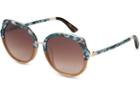 Toms Toms Lottie Mint Tortoise Fade Sunglasses With Brown Gradient Lens