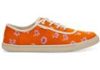 Toms Persimmon Spring Flower Print Women's Carmel Sneakers Topanga Collection