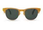 Toms Toms Lobamba Goldenrod Champagne Sunglasses With Green Grey Lens