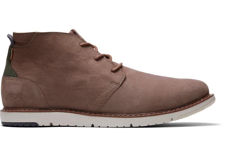 Toms Cedar Brown Suede Men's Navi Boots