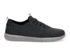 Toms Toms Black Grey Yarn-dye Men's Del Rey Sneakers Shoes - Size 8.5