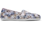 Toms Radial Butterfly Canvas Print Women's Classics Ft. Ortholite