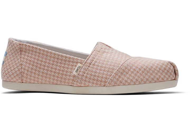 Toms Desert Tan Mini Houndstooth Women's Classics