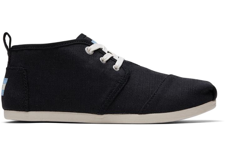 Toms 3.0 Black Heritage Canvas Women's Bota Boots