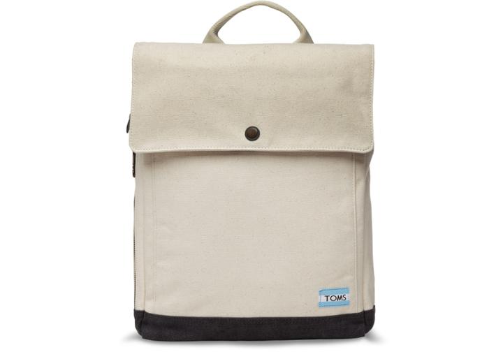 Toms Toms Natural Washed Canvas Trekker Backpack