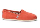 Toms Orange Earthwise Women's Vegan Classics