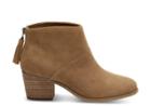 Toms Toms Toffee Suede Women's Leila Booties - Size 11