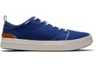 Toms Indigo Blue Canvas Mens Trvl Lite Low Sneakers