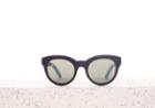 Toms Traveler By Toms Florentin Matte Black Sunglasses With Green Grey Lens