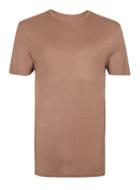 Topman Mens Topman Premium Light Brown Slinky Muscle Fit T-shirt