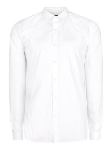 Topman Mens White Slim Smart Shirt