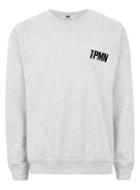 Topman Mens Grey Gray Topman Branded Sweatshirt