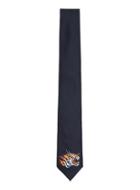 Topman Mens Navy Tiger Motif Tie