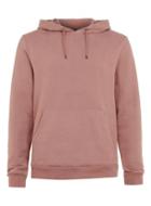 Topman Mens Pink Rust Classic Fit Soft Touch Hoodie