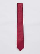 Topman Mens Red Texture 6cm Tie
