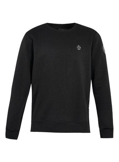 Topman Mens Jog On Black Sweatshirt*