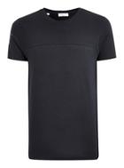 Selected Homme Mens Selected Homme Navy Colorblock T-shirt