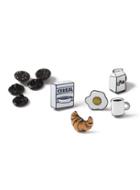 Topman Mens Silver Breakfast Brooch Pack*