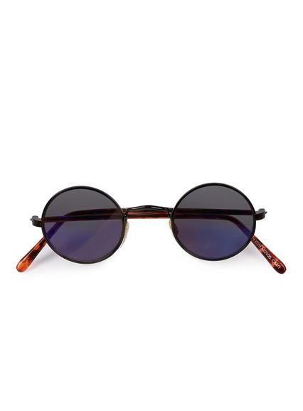 Topman Mens Hindsight Vintage Mahoney Black Sunglasses*