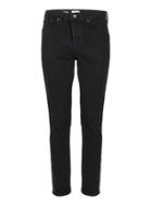 Topman Mens Washed Black Stretch Tapered Fit Jeans