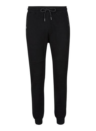 Topman Mens Black Pique Weave Skinny Joggers