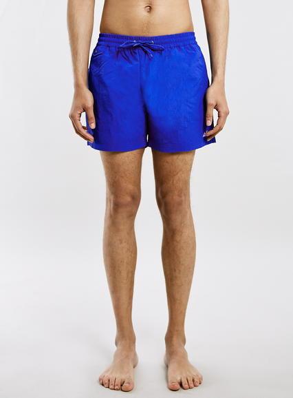 Topman Mens Ltd Blue Swim Shorts