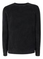 Topman Mens Grey Charcoal Acid Wash Raglan Sweater