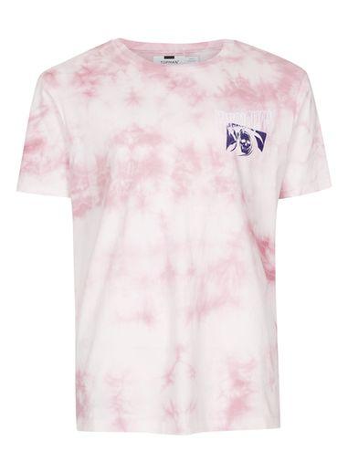 Topman Mens Washed Pink Unknown Oversized T-shirt
