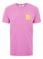 Topman Mens Pink Fanzine Print T-shirt