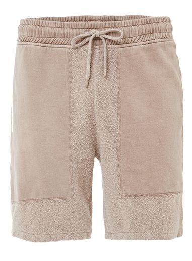 Topman Mens Pink Brushed Back Jersey Shorts