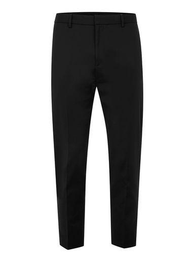 Topman Mens Black Drop Crotch Tapered Skinny Pants