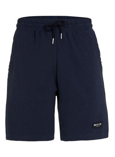 Topman Mens Blue Nicce Navy Woven Shorts