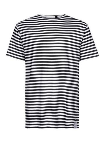Topman Mens Topman Finds Black Breton Stripe Top