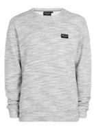 Topman Mens Nicce Grey Space Dye Sweatshirt