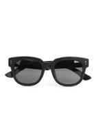 Topman Mens Black Chunky 50s Style Sunglasses