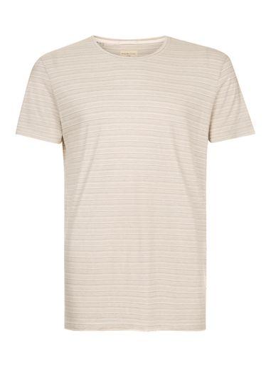 Topman Mens Grey Selected Homme O-neck T-shirt