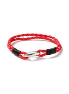 Topman Mens Red Leather Bracelet*
