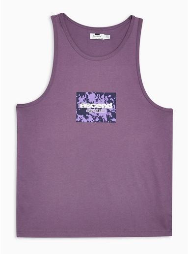 Topman Mens Purple 'ascend' Vest