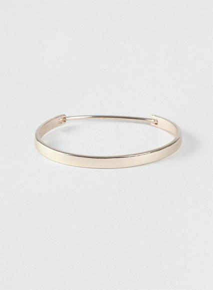 Topman Mens Metallic Hinge Bangle Bracelet