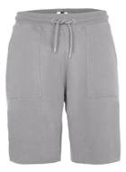 Topman Mens Grey Co-ord Raw Hem Jersey Shorts