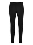 Topman Mens Navy And Black Baroque Side Taping Skinny Suit Pants