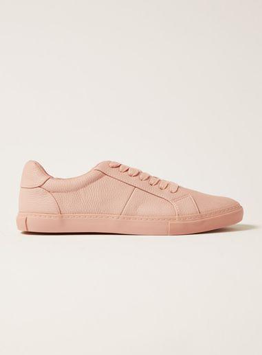 Topman Mens Pink Hopper Lace Sneakers