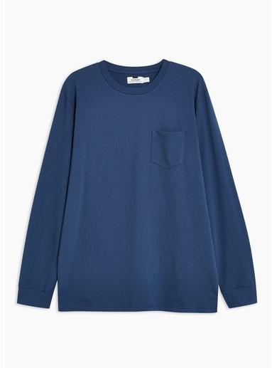 Topman Mens Blue Skater T-shirt